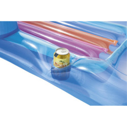 BESTWAY 43028 Felfújható fotel matraccal kék