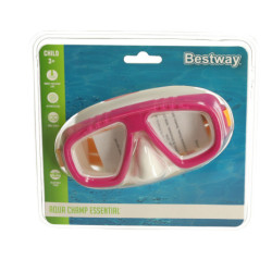 BESTWAY 22011 Búvárizmaszk úszószemüveg rózsaszín