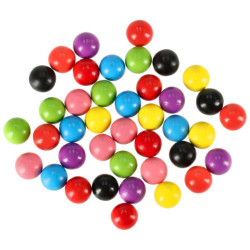 Oktatási puzzle színes montessori labdák