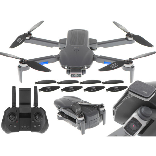 RC Dron F9 6K HD kamera GPS WIFI 2000m hatótáv