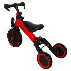 Háromkerekű TRIKE FIX MINI CROSS - COUNTRY 3V1 pedálokkal piros