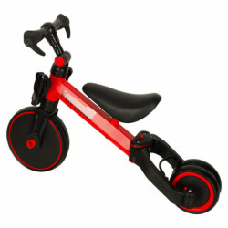 Háromkerekű TRIKE FIX MINI CROSS - COUNTRY 3V1 pedálokkal piros