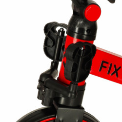Háromkerekű TRIKE FIX MINI CROSS - COUNTRY 3V1 pedálokkal piros