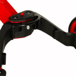 Háromkerekű TRIKE FIX MINI CROSS - COUNTRY 3V1 pedálokkal piros