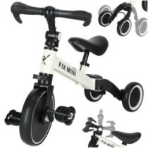 Háromkerekű TRIKE FIX MINI CROSS - COUNTRY 3V1 pedálokkal fehér