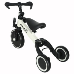 Háromkerekű TRIKE FIX MINI CROSS - COUNTRY 3V1 pedálokkal fehér