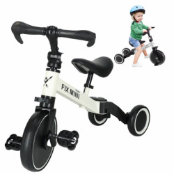 Háromkerekű TRIKE FIX MINI CROSS - COUNTRY 3V1 pedálokkal fehér