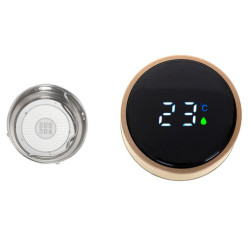 Termosbögre smart LED 500ml arany