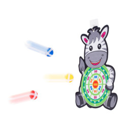 Tépőzár nyilak biztonságos céltábla - Zebra