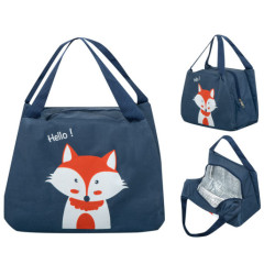 Hőszigetelő táska reggelire ebédre fox narancs