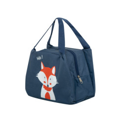 Hőszigetelő táska reggelire ebédre fox narancs