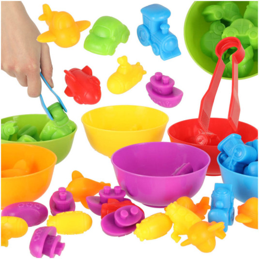 Montessori számolótanító eszközök 36db