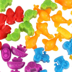Montessori számolótanító eszközök 36db