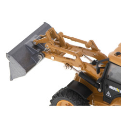 Bulldózer rakodó markoló Die-Cast fém modell H-toys 1704 1:50