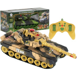RC hadijáték tank 9993 2,4 GHz sivatagi tank