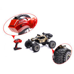 RC autó Rock Crawler 1:8, 4x4, arany