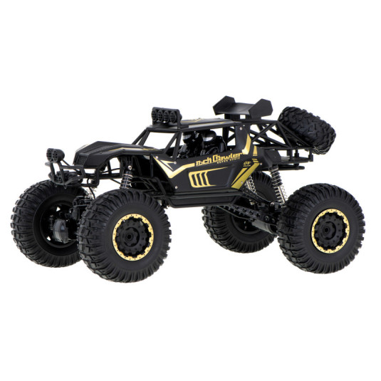 RC autó Rock Crawler 1:8 méretarányban, 4x4 - fekete