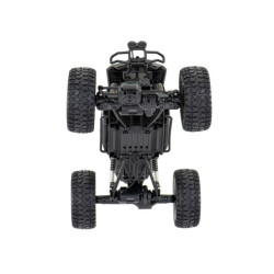 RC autó Rock Crawler 1:8 méretarányban, 4x4 - fekete