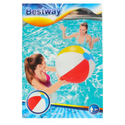 BESTWAY 31021 Tengerparti színes felfújható labda 51 cm