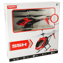 SYMA S5H 2,4GHz RTF RC helikopter - piros