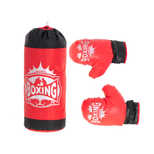 Boxzsák és boxkesztyű