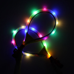 LED világító teniszütők + nyilak