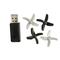Mini dron RC JJRC H36 2.4GHz 4CH 6 AXIS – fekete