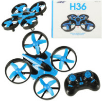 Mini dron RC JJRC H36 2.4GHz 4CH 6 tengely – kék