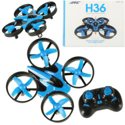 Mini dron RC JJRC H36 2.4GHz 4CH 6 tengely – kék