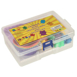 Oktatási medvék tanulj meg számolni montessori 44 db
