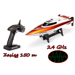 RC hajó távirányítóval FT009 narancssárga