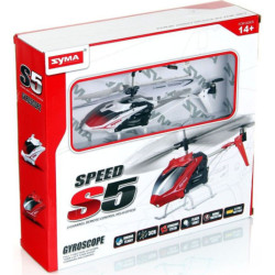 SYMA S5 RC helikopter 3CH fehér