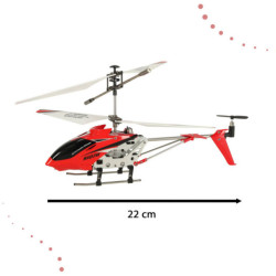 SYMA S107H RC helikopter 2,4 GHz RTF piros