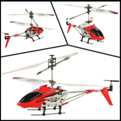 SYMA S107H RC helikopter 2,4 GHz RTF piros