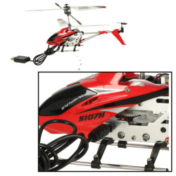 SYMA S107H RC helikopter 2,4 GHz RTF piros