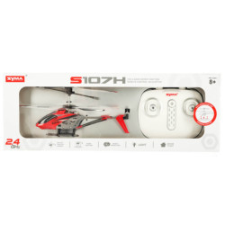 SYMA S107H RC helikopter 2,4 GHz RTF piros