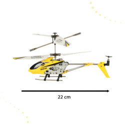 SYMA S107H RC helikopter 2,4 GHz RTF sárga