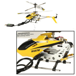 SYMA S107H RC helikopter 2,4 GHz RTF sárga