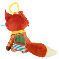 Szenzoros róka maskot autóra akasztható