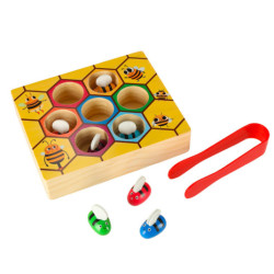 Montessori méhek lépek oktatási játék