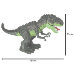 Elektronikus T-REX dinoszaurusz - zöld