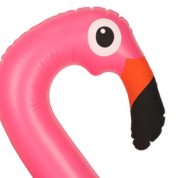 Felfújható gyerek ponton kerekeken flamingó