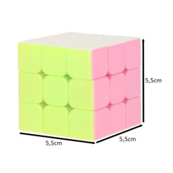Puzzle játék Puzzle kocka 3x3 neon 5,65 cm