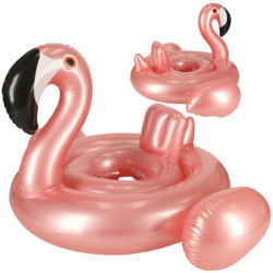 Felfújható kerék üléssel gyermekek számára Flamingo