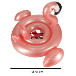 Felfújható kerék üléssel gyermekek számára Flamingo