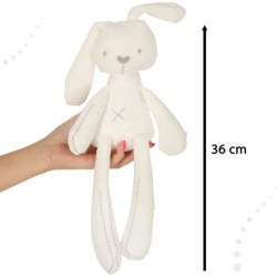Plüss nyúl maszk 49cm