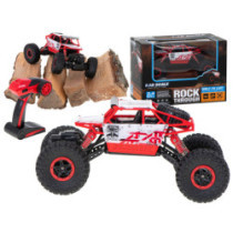 RC auto Rock Crawler 1:18 piros