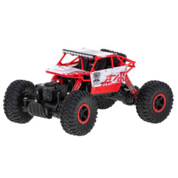 RC auto Rock Crawler 1:18 piros
