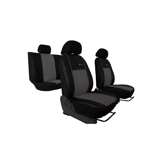 Üléshuzatok HYUNDAI I20 III (2020-tól) Exclusive Alcantara (Alcantara-bőr) világosszürke (szóll)