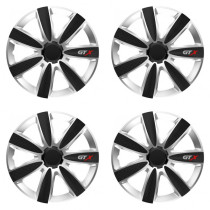 Puklice a Škoda 15 GTX CARBON silver/black
